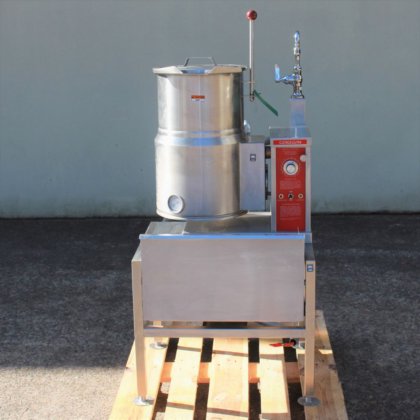 クラウン スチームジャケット電気傾斜ケトル