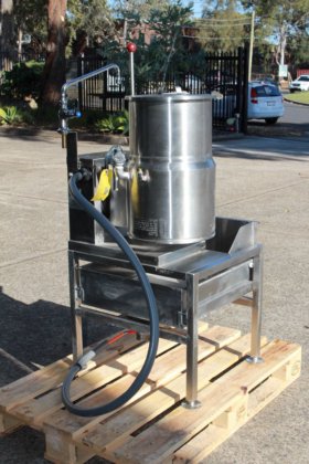 Crown Steam 电热可倾夹层锅