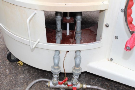 セブンキャッスル ボウル傾斜ガスコンロ