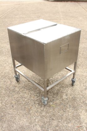 不锈钢移动料斗