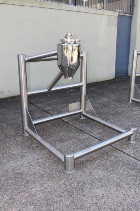 GEA スタンド付きステンレスホッパー