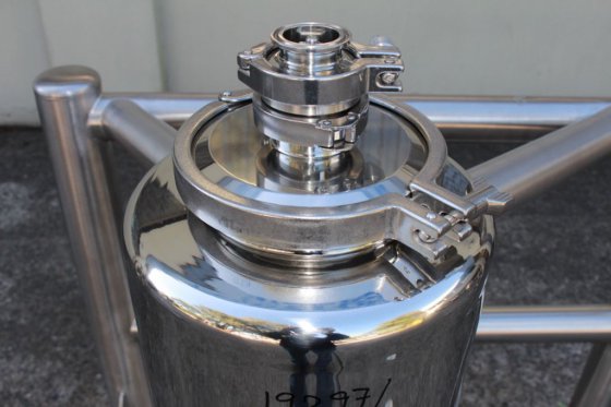 GEA スタンド付きステンレスホッパー