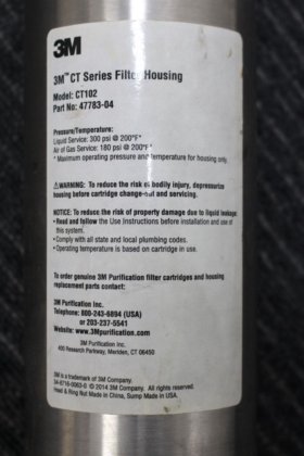 3M 不锈钢直列过滤器外壳