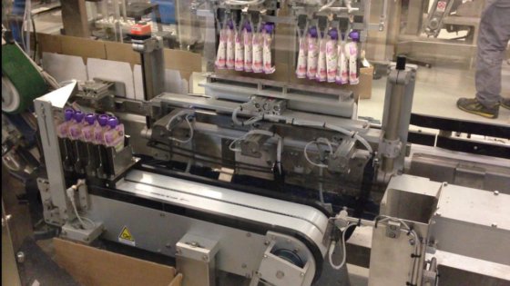 Mespic Doy パックまたはパウチの取り扱いおよび梱包システム