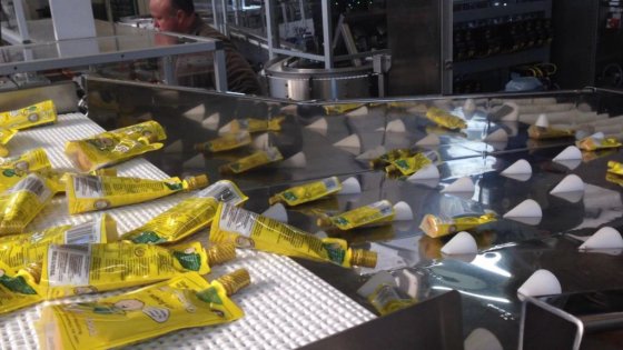 Mespic Doy パックまたはパウチの取り扱いおよび梱包システム