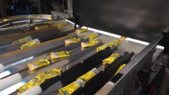 Mespic Doy パックまたはパウチの取り扱いおよび梱包システム