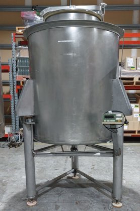ロードセル付きステンレスタンク