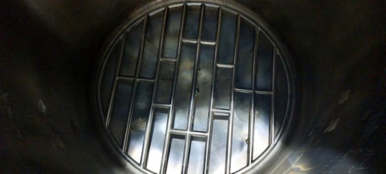 ロードセル付きステンレスタンク