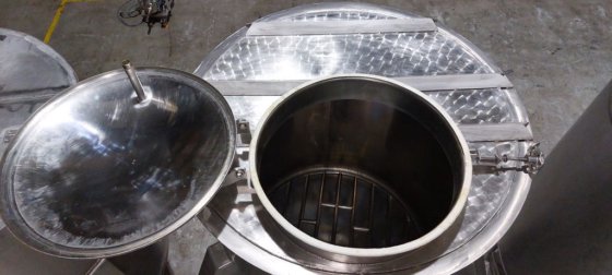 ロードセル付きステンレスタンク