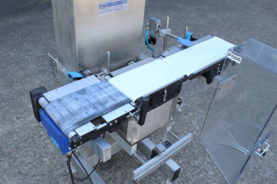 带空气剔除装置的 Garvens 在线检重秤