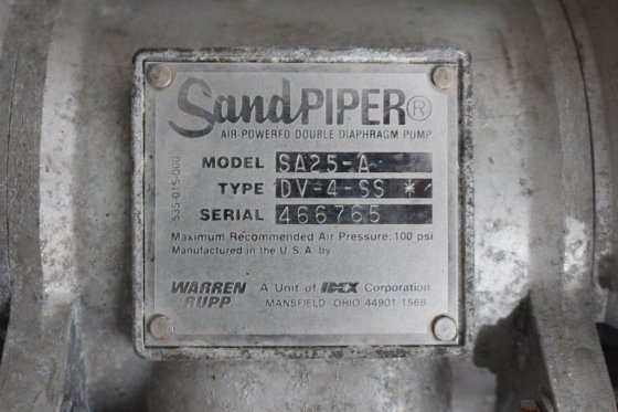 Sandpiper 不锈钢隔膜泵