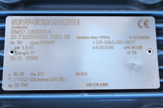 WEG 低速电动搅拌机