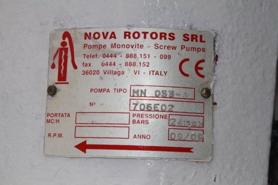 Nova Rotor SRL 螺旋转子螺杆式单体泵