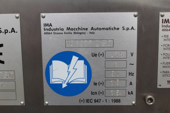 IMA全自动卧式装盒机