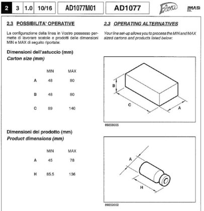 IMA全自动卧式装盒机