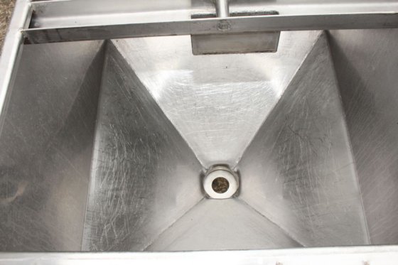 ステンレス鋼移動式ホッパービン