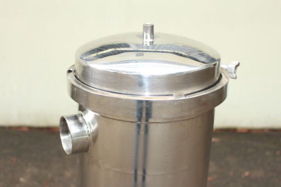 Inline-Filter aus Edelstahl