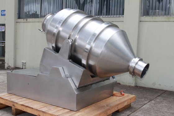 2D Motion 不锈钢滚筒搅拌机