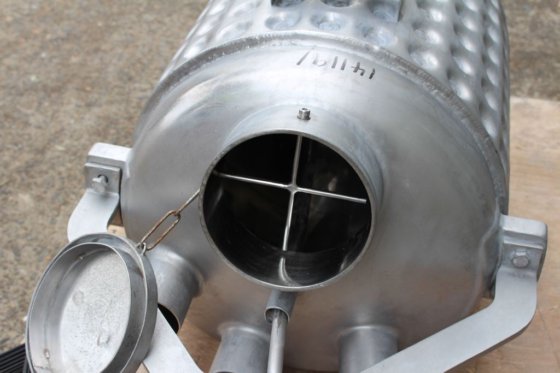 酒窝式夹层不锈钢罐