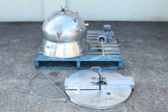 不锈钢夹层锅（带搅拌器）