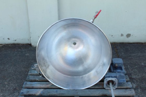 不锈钢夹层锅（带搅拌器）