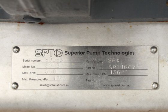 SPXローブポンプ