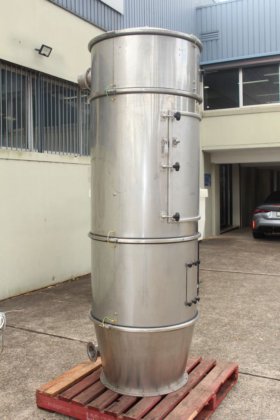 ブランバティ製S/S集塵機バッグハウス