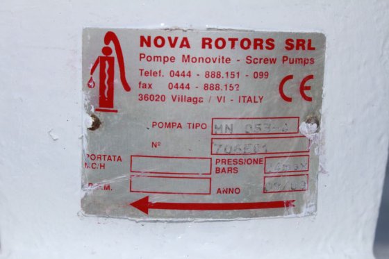 Nova Rotor SRL 螺旋转子螺杆式单体泵