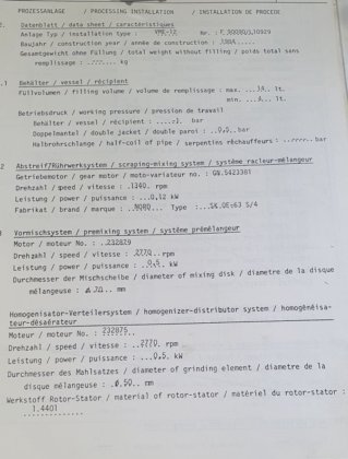 フライマ真空処理容器