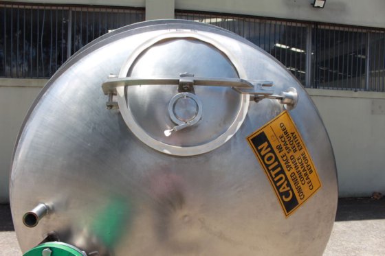 阿法拉伐带内部线圈的不锈钢绝缘混合容器