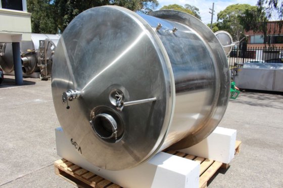 阿法拉伐带内部线圈的不锈钢绝缘混合容器