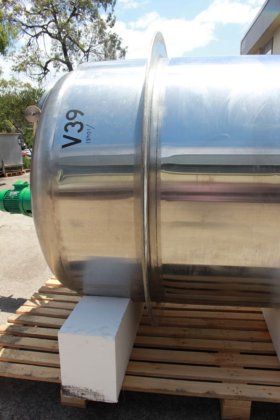 阿法拉伐带内部线圈的不锈钢绝缘混合容器