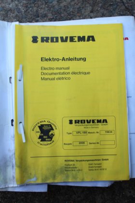 Rovemaフォームフィル＆シールマシンVFFS