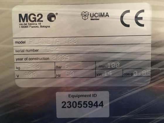 Machine d'encapsulation MG2