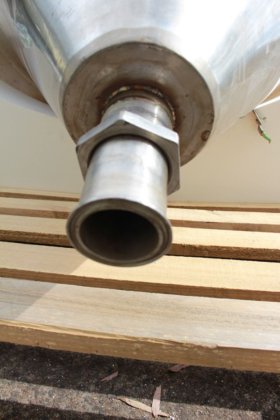 阿法拉伐不锈钢保温压力锥形容器