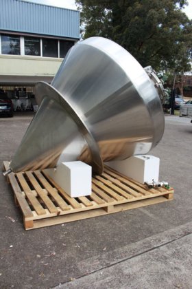 阿法拉伐不锈钢保温压力锥形容器