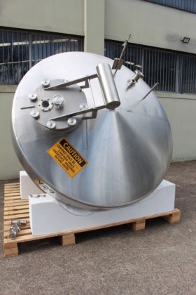 阿法拉伐不锈钢保温压力锥形容器