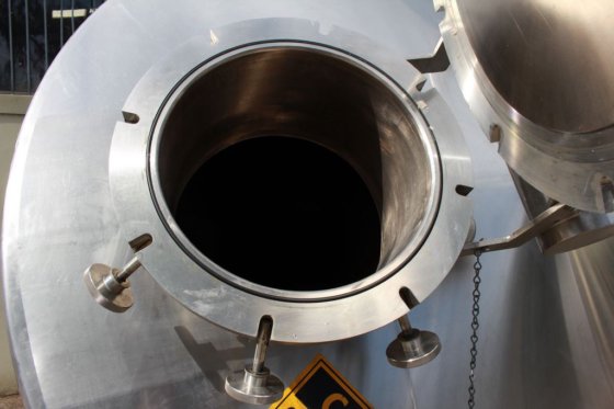 阿法拉伐不锈钢保温压力锥形容器