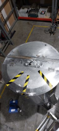 ロードセル付きステンレスタンク