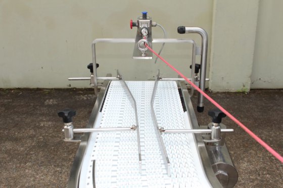 Ushapeモジュラーベルトコンベア