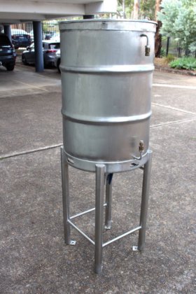 Tanque de aço inoxidável