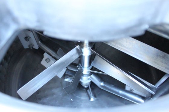 JLMD ステンレス製ディンプルジャケット付きコントラミキシングタンク