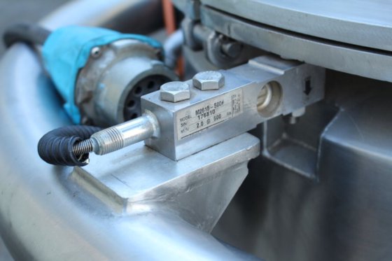 JLMD ステンレス製ディンプルジャケット付きコントラミキシングタンク