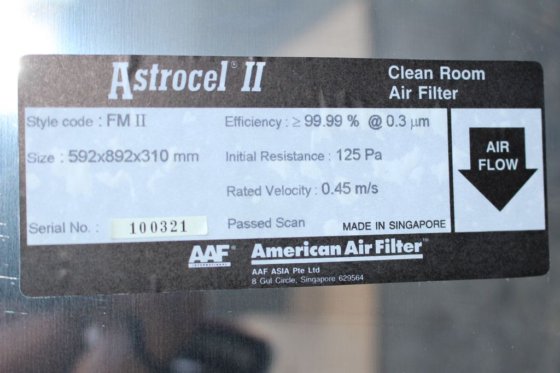 美国空气过滤器自带风扇过滤器模块