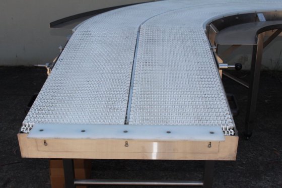 90度模块化双带式输送机