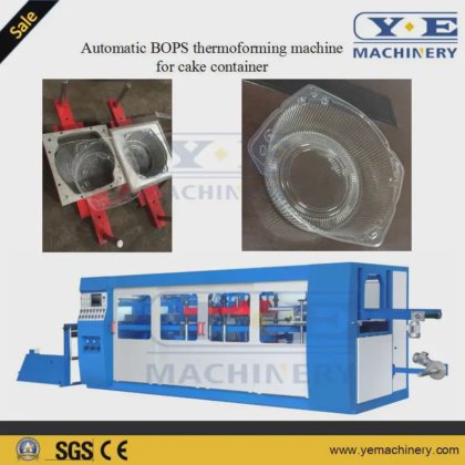 Automatic BOPS Container Thermoforming Machine