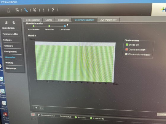 2010年製版用コンピュータ ハイデルベルグ・スープラセッターA52-A74