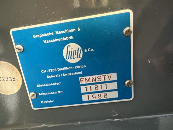 1988年 ジーツ・プレストプレス