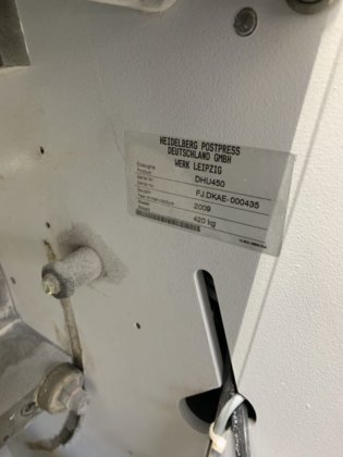 2003 ハイデルベルグ ST400-450 スティッチャー