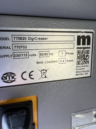 2013年摩根纳DigiCreaser 770